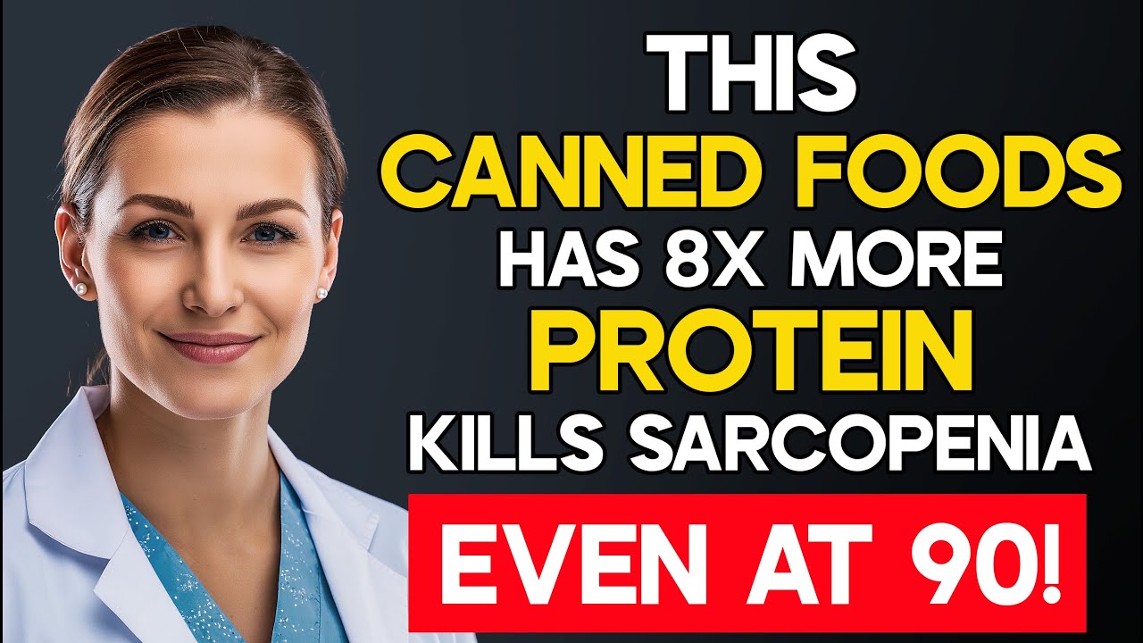 Forget Sardines! These Foods Build Muscle FAST and Kill Sarcopenia After 60 | Senior Nutrition