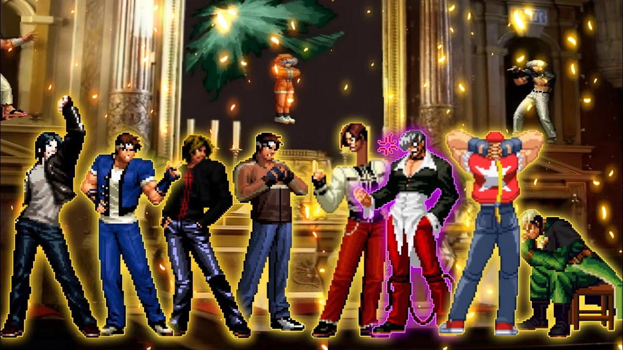 [KOF Mugen] Kyo-Shingo Team VS. Funny Team