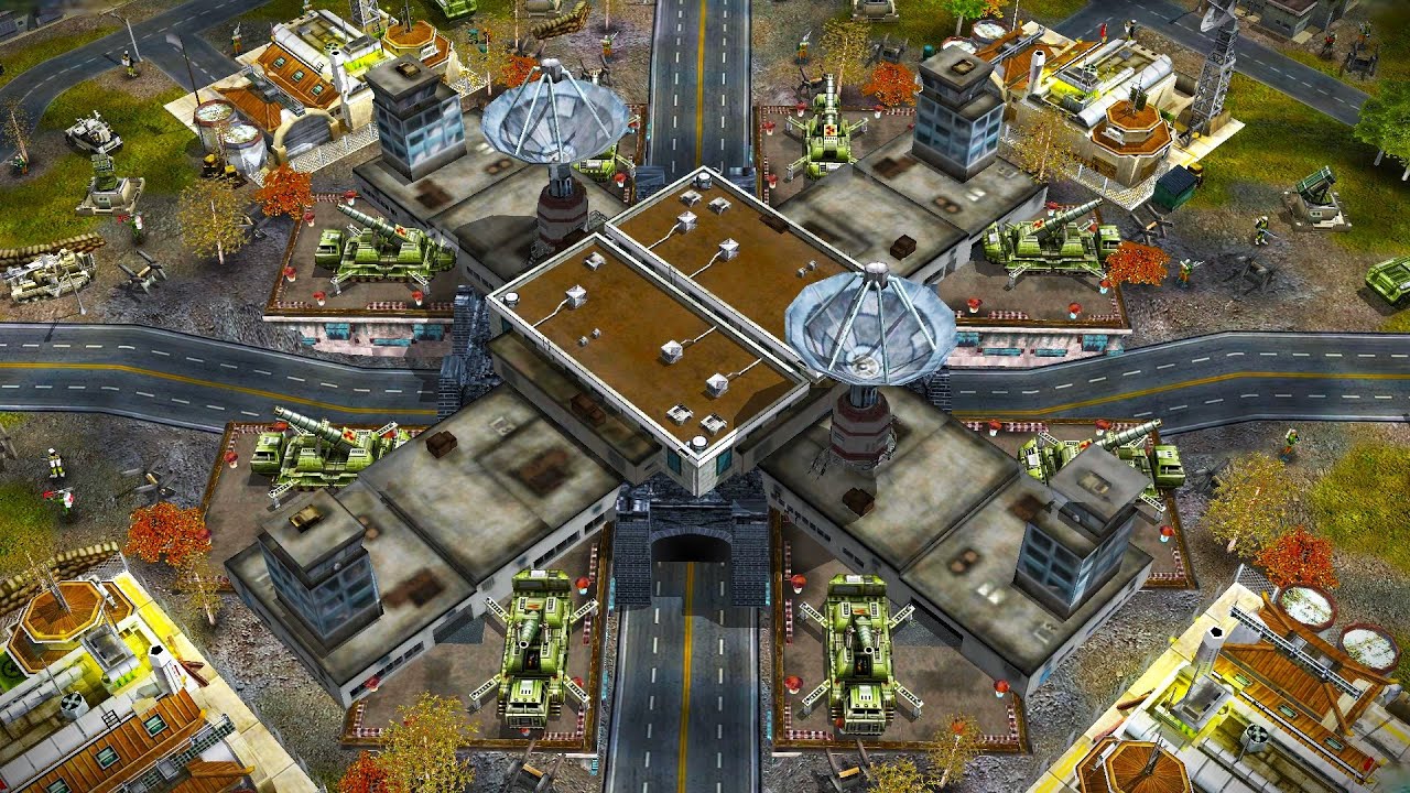 United Factions Uncover a Hidden Halo HQ Deep in Iran | C&C Generals ZH - Modded Mission Map