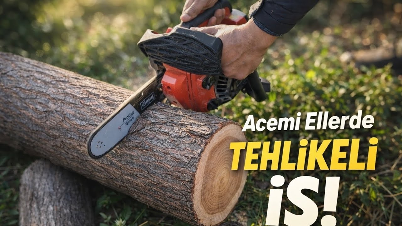 Küçük Testere Büyük İş! Budama Testeresiyle Ağaç Kesimi