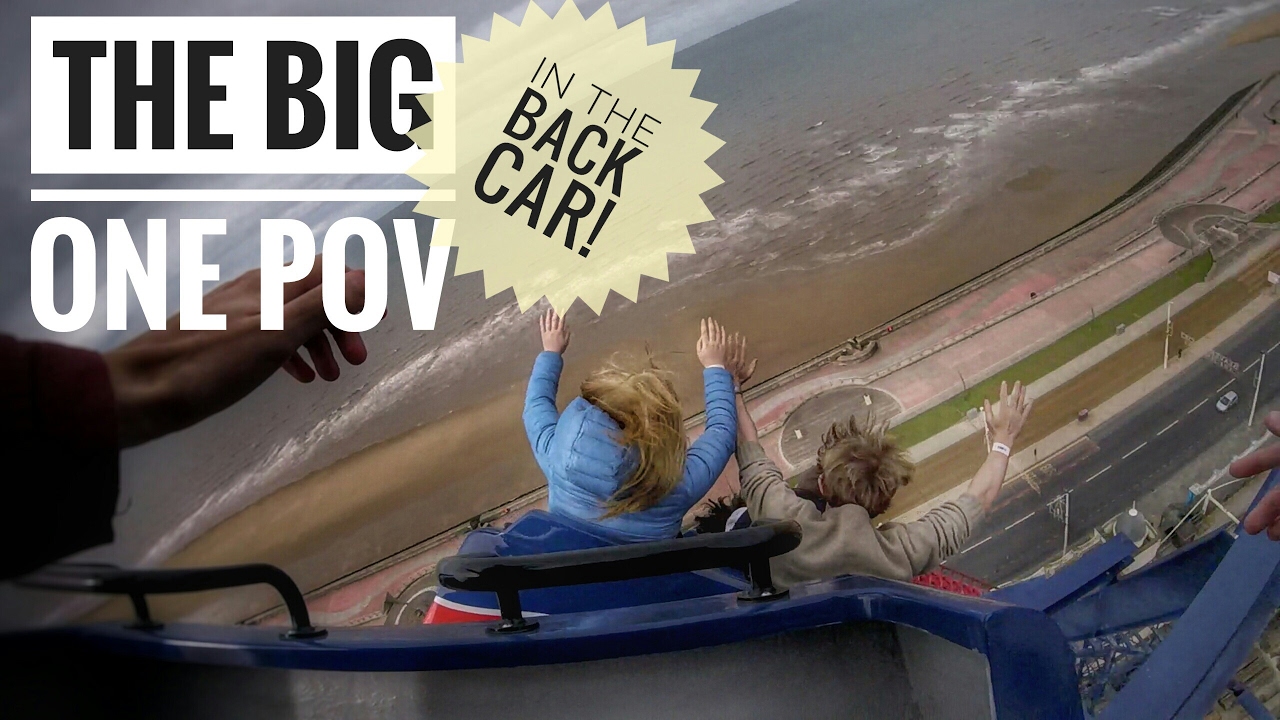 The Big One - Blackpool Pleasure Beach (Backcar On-ride POV 1080p 60fps)