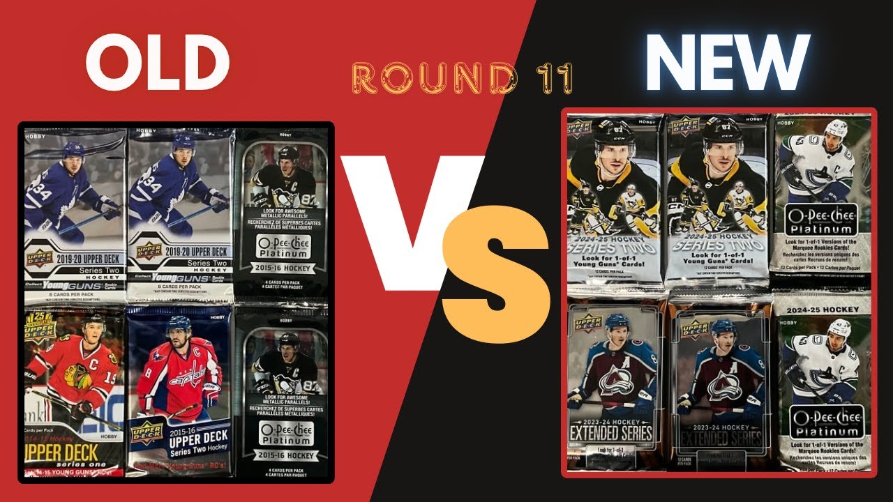 Season Finale: Older vs. Newer Hockey Packs Round 11!