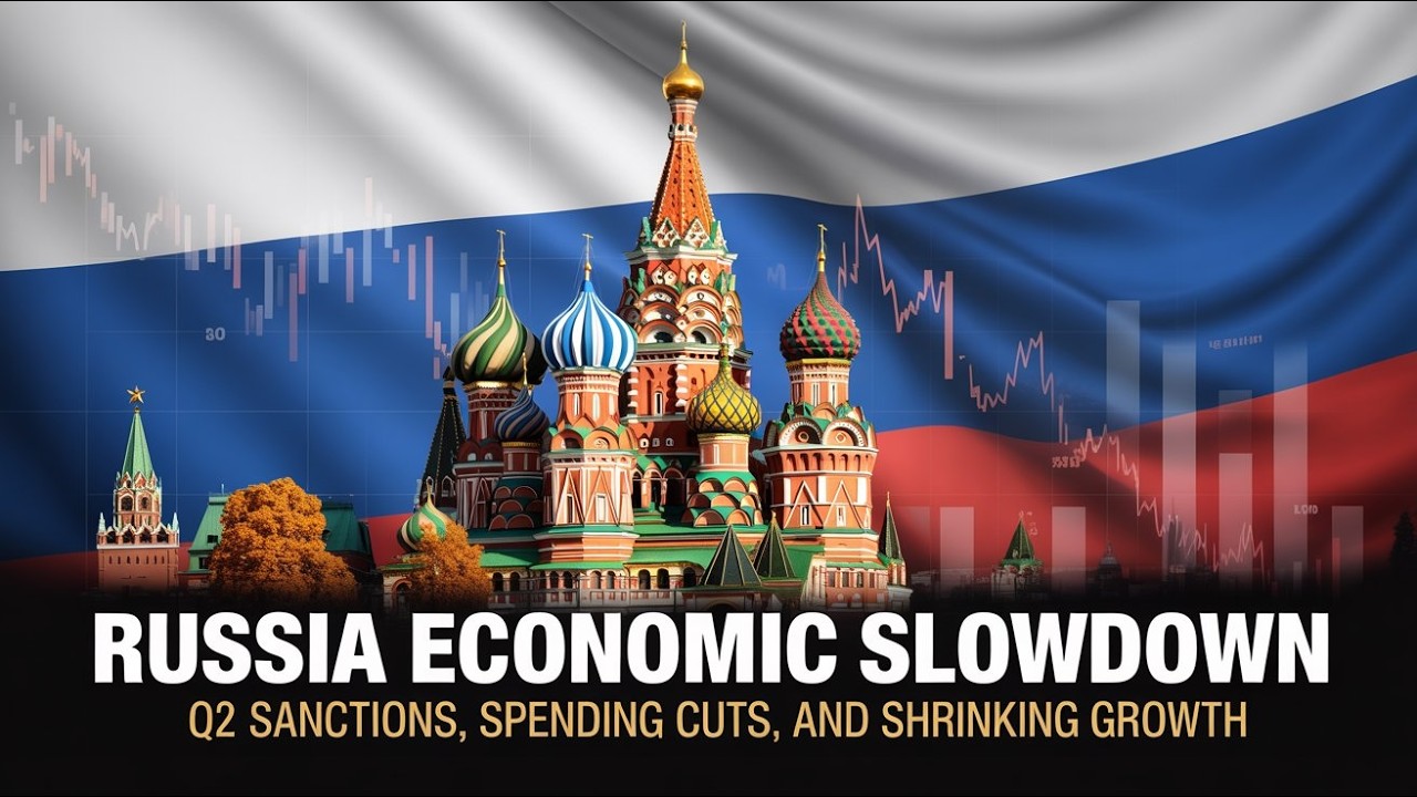 Russia Economic Slowdown 2025: Q2 Sanctions, Spending Cuts, And Shrinking Growth