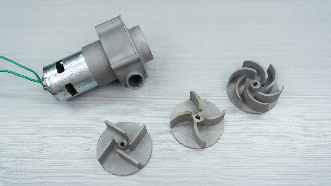 Thử bơm nước bằng 3 loại cánh khác nhau và cái kết KHÔNG THỂ NGỜ TỚI
