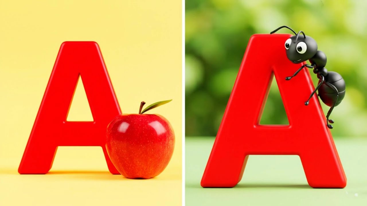 ABC Phonics Song Kids | Изучаем звуки алфавита от А до Я с весёлой анимацией | Детская песенка дл...