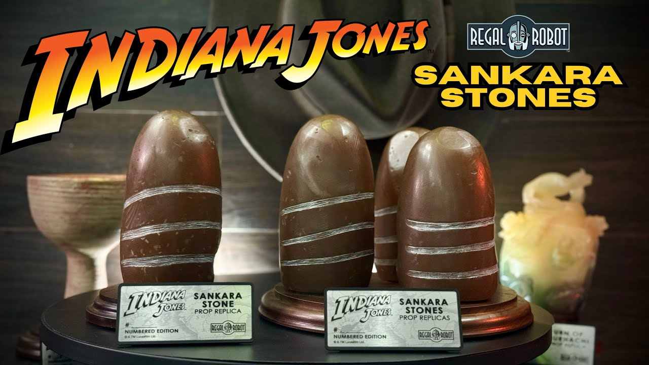 The Sankara Stones: Indiana Jones Iconic Prop Replicas by Regal Robot
