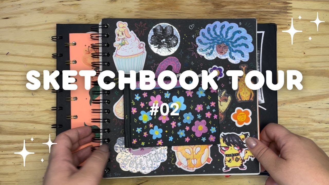 Sketchbook Tour - Parte 2 ✩ 2022-2023 ✩ Ana Generoso