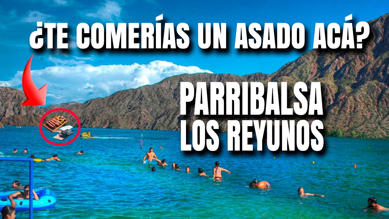 La MEJOR EXPERIENCIA en MENDOZA - Asado en una balsa en Los Reyunos