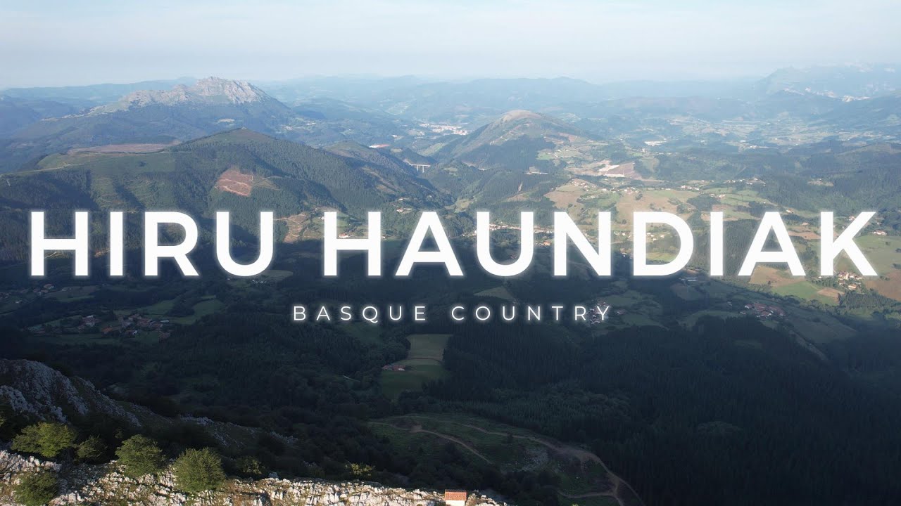 HIKING 100KMS THROUGH BASQUE COUNTRY. HIRU HAUNDIAK