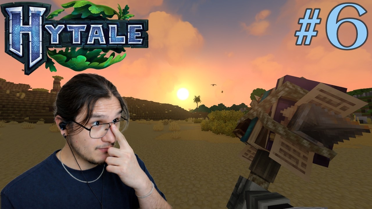 Hytale #6, ⛏️Thorium y el desierto 🌵