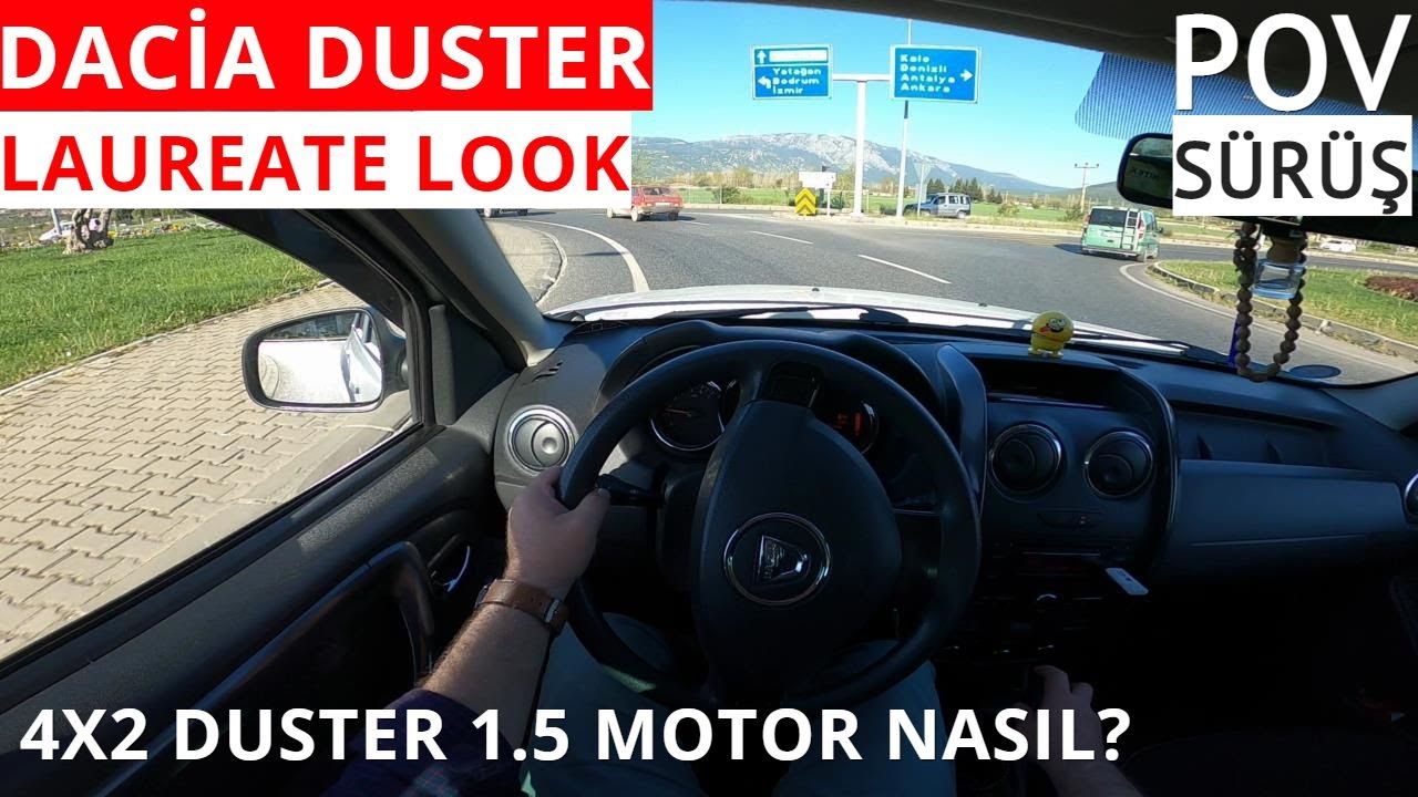 Dacia Duster Laureate | ECO Modlu Çekişi Nasıl? | Yokuş Viraj ve Yakıt Performansı | 4x2 | POV Sürüş