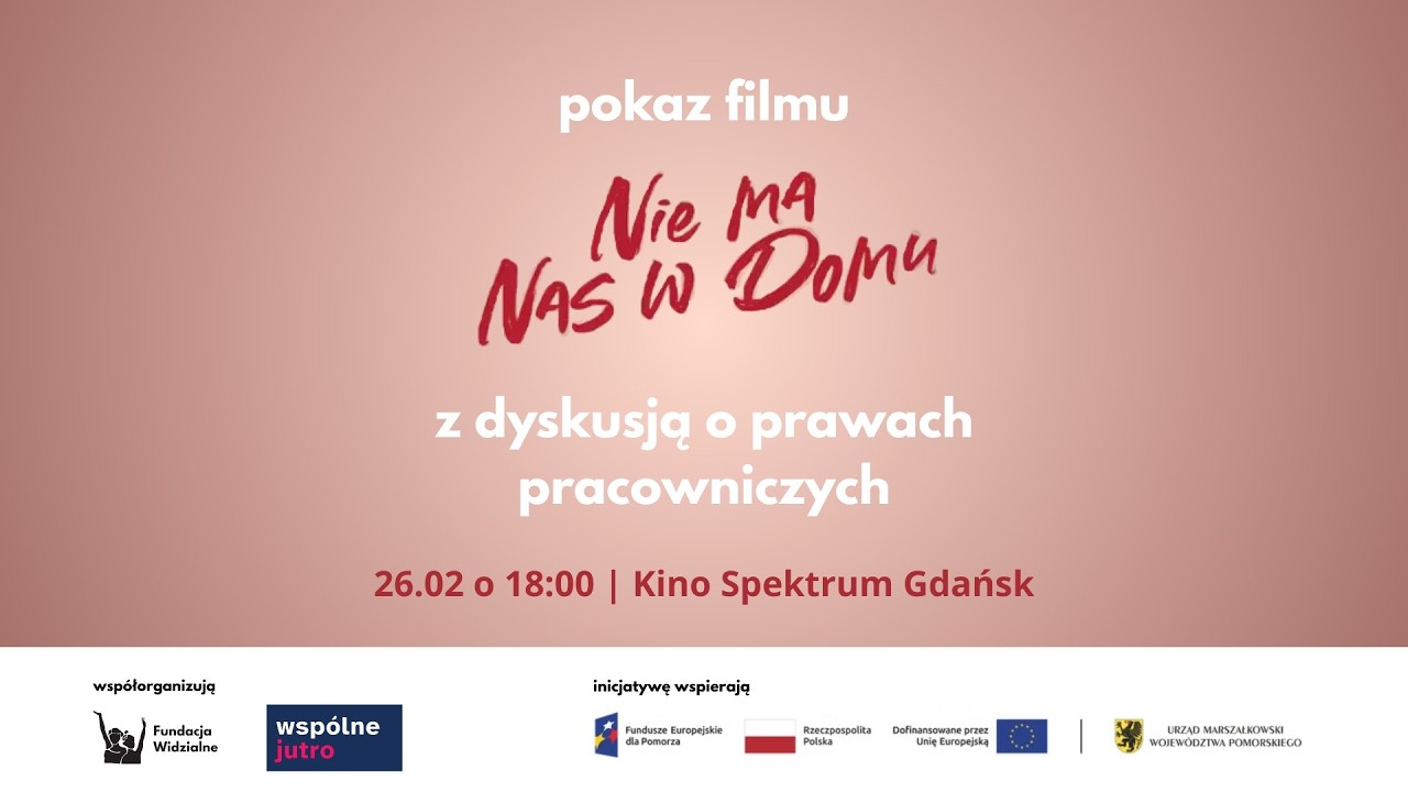Dyskusja o prawach pracowniczych po pokazie filmu 