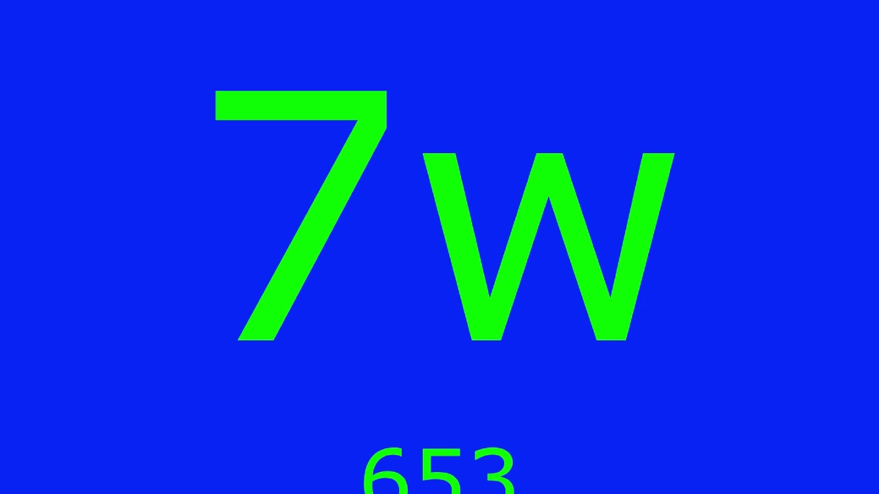 Ascii85 Numbers 1 to 1000
