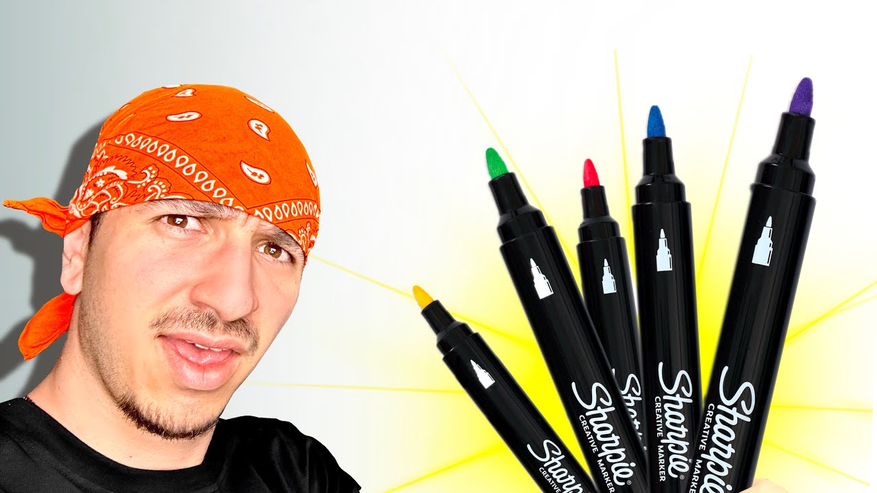 Това ли са НАЙ-ДОБРИТЕ акрилни МАРКЕРИ..😲(Sharpie acrylic)