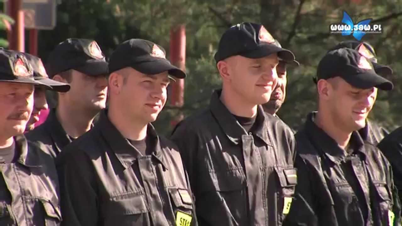 Uroczysta zmiana warty - PSP Jaworzno
