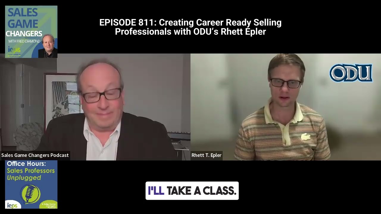 How ODU Builds Career Ready Sales Professionals | Rhett Epler Interview