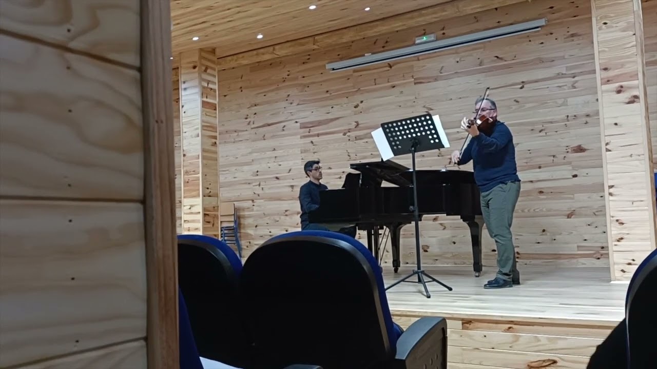 Sonata nº1 para viola y piano. (Bvw 1027). J.S. Bach. por F. Cáceres  y M.J. Rebollo