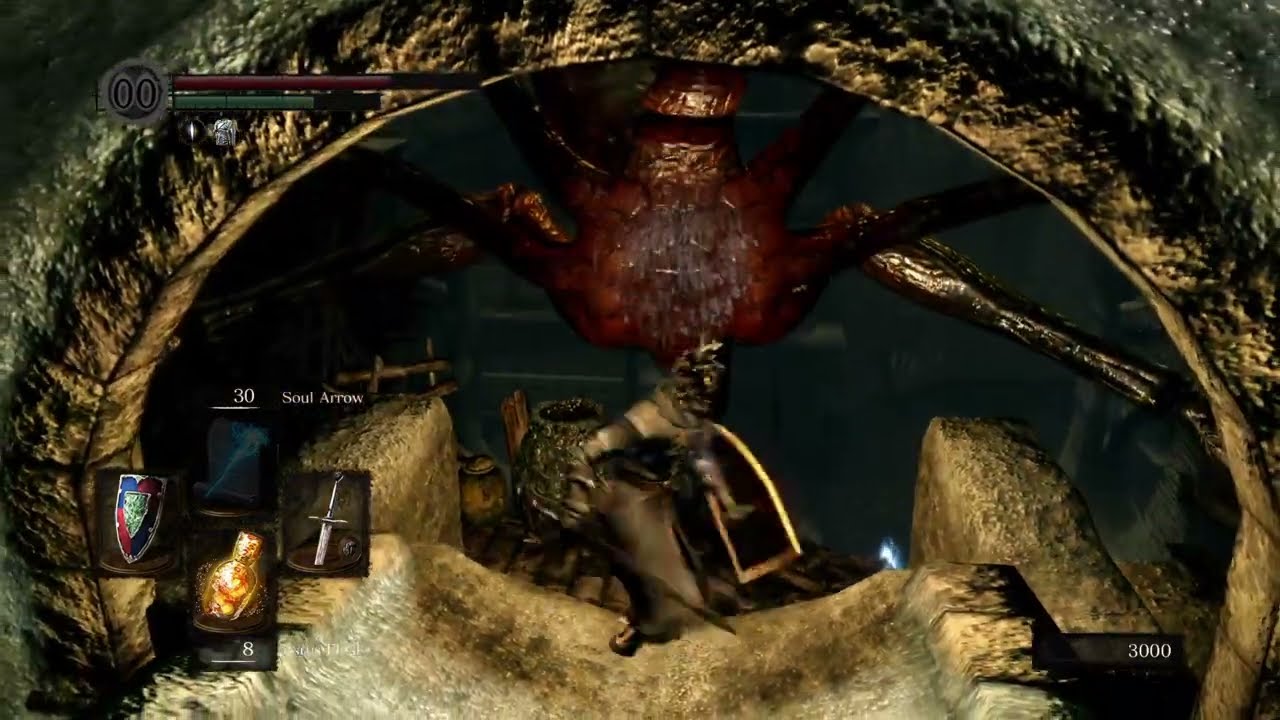 Killing the Parasitic Wall Hugger -- DARK SOULS: REMASTERED