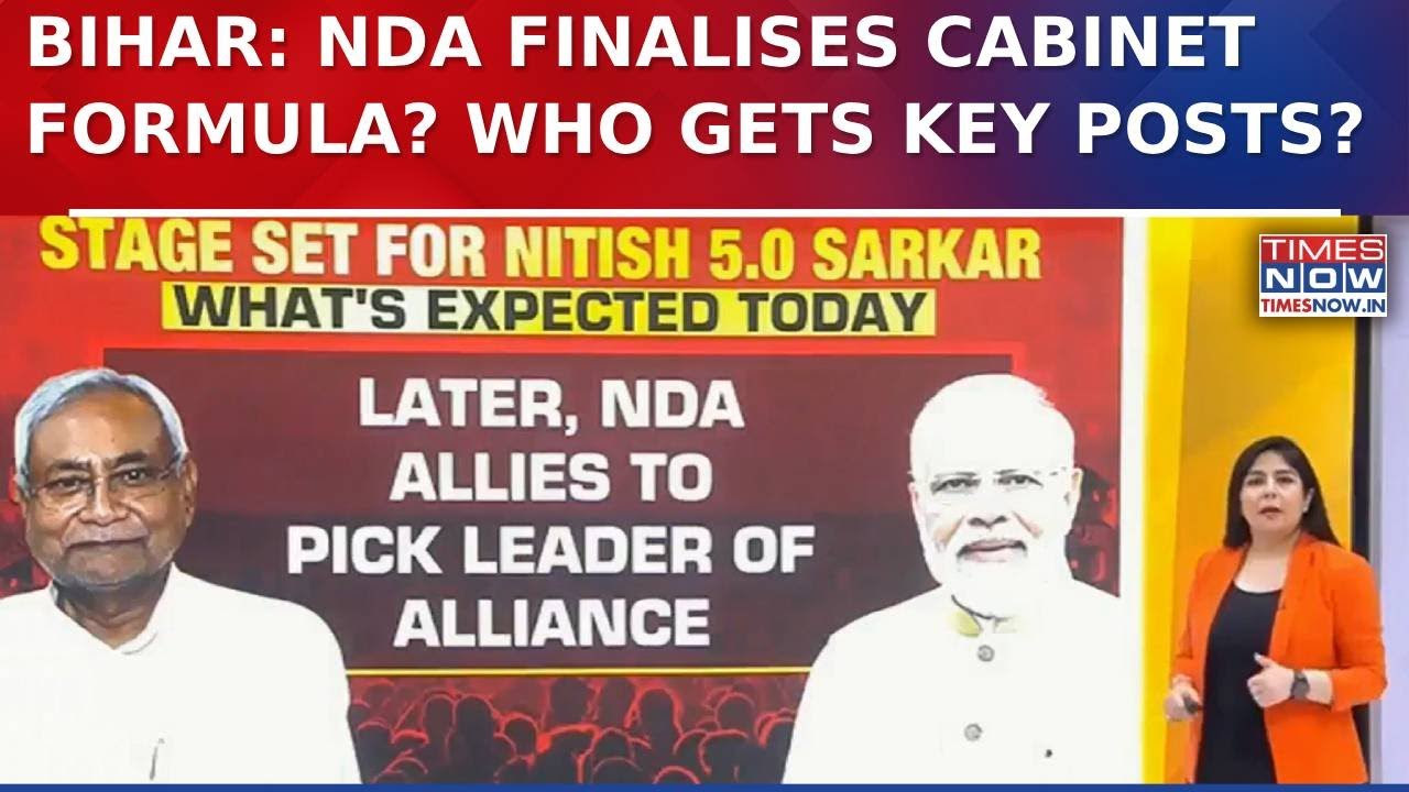 Bihar Govt Formation: NDA Finalises Cabinet Formula As Nitish Prepares For Oath In 5.0 Govt | Watch