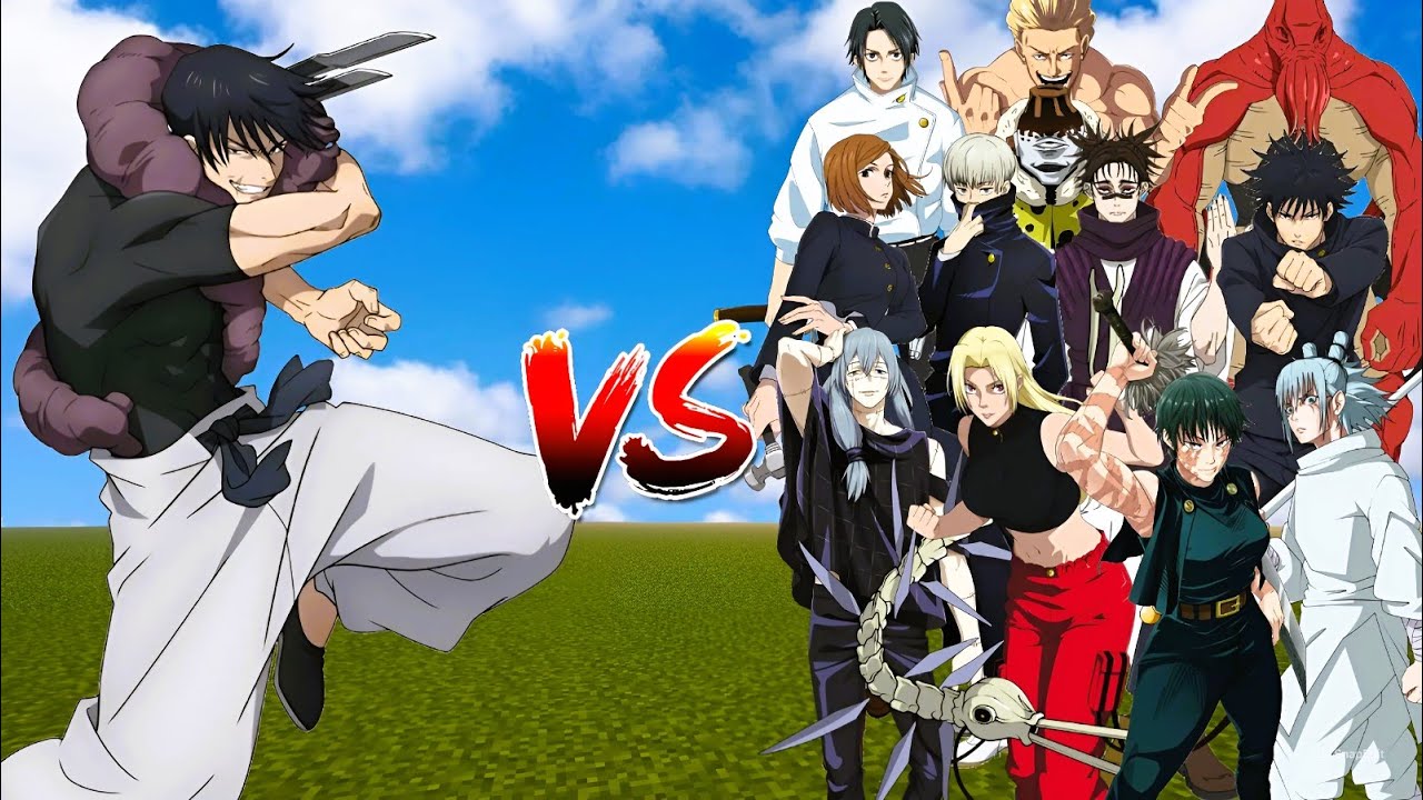 Toji Fushiguro Vs All Jujutsu Kaisen Verse