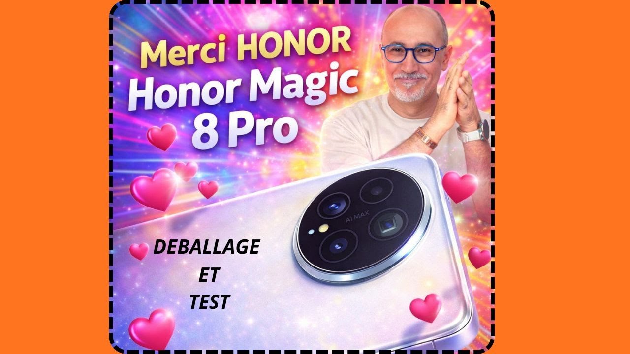 ❤️Honor Magic 8 pro! un effort considérable!