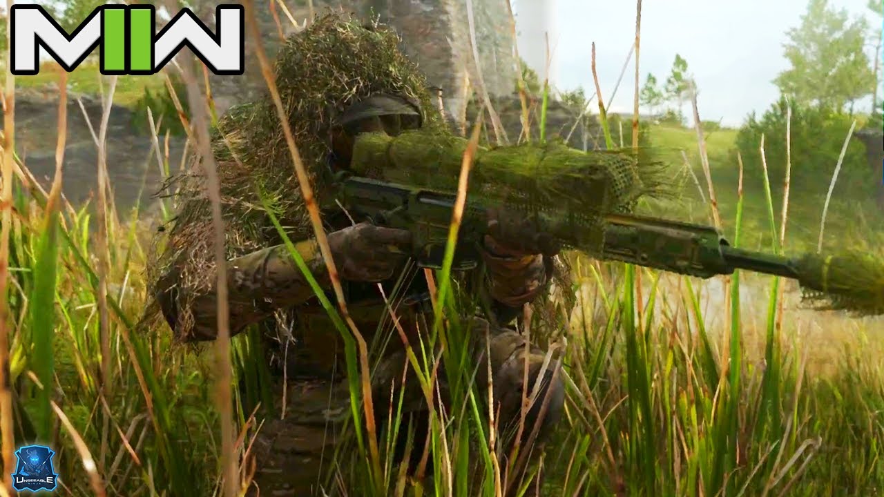 Call of Duty: Modern Warfare 2 - Campaign Mission #9 - RECON BY FIRE (All Ghillied Up Sniper)