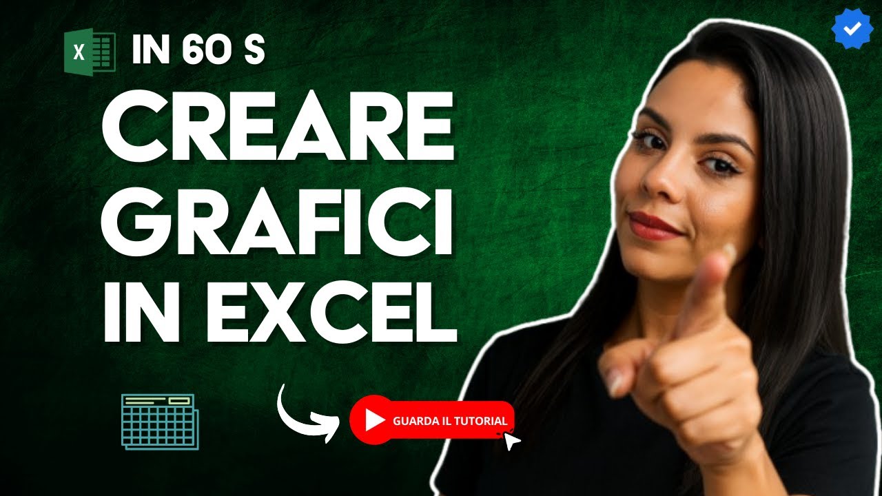 Come Fare GRAFICI in EXCEL in 60 S