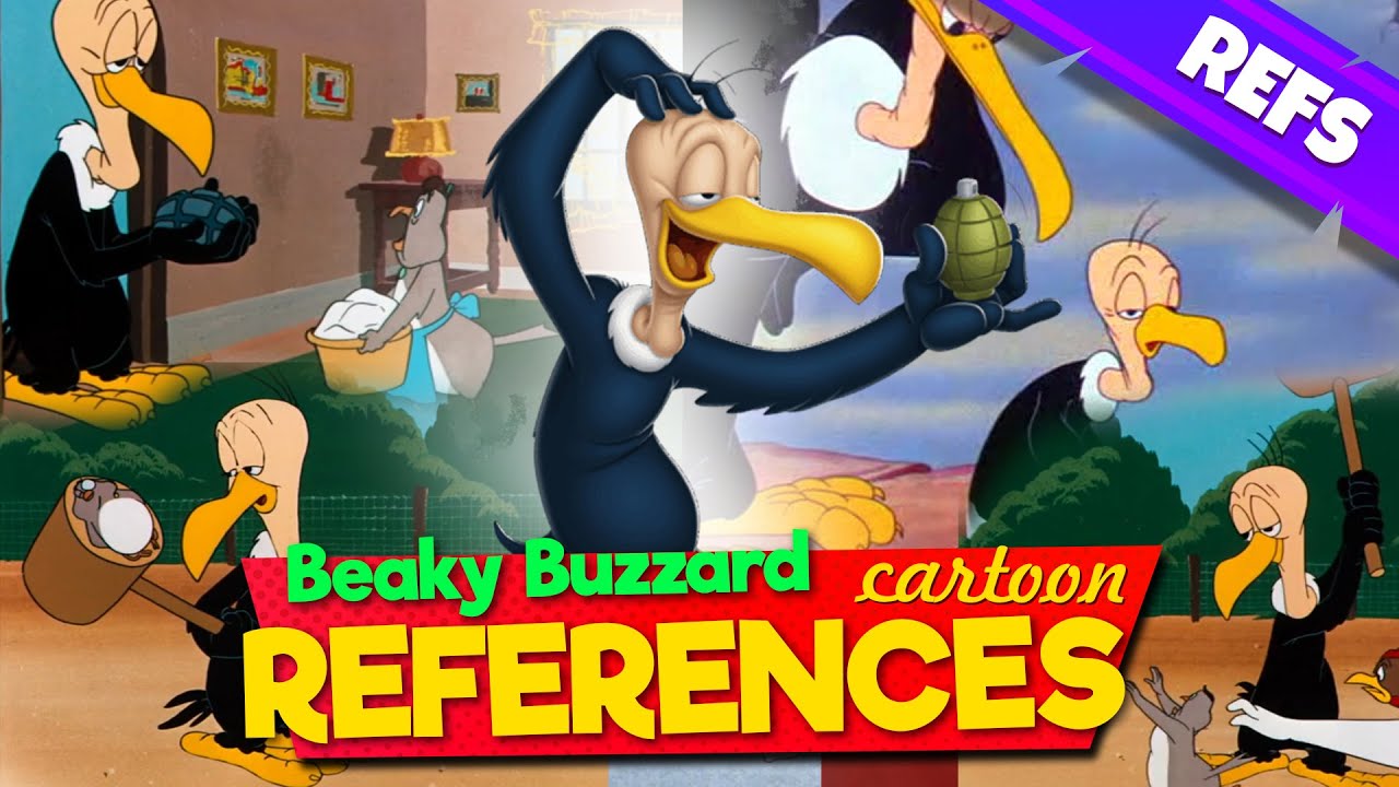 Отсылки к мультфильму «Атака клювастого стервятника» | Мир безумия Looney Tunes