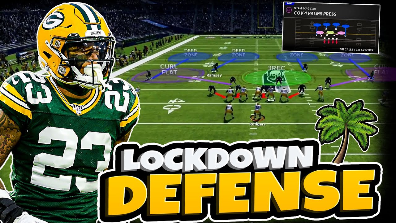 How To Run Cover 4 PALMS 🌴 Madden 22! Lockdown Defense In Madden 22!