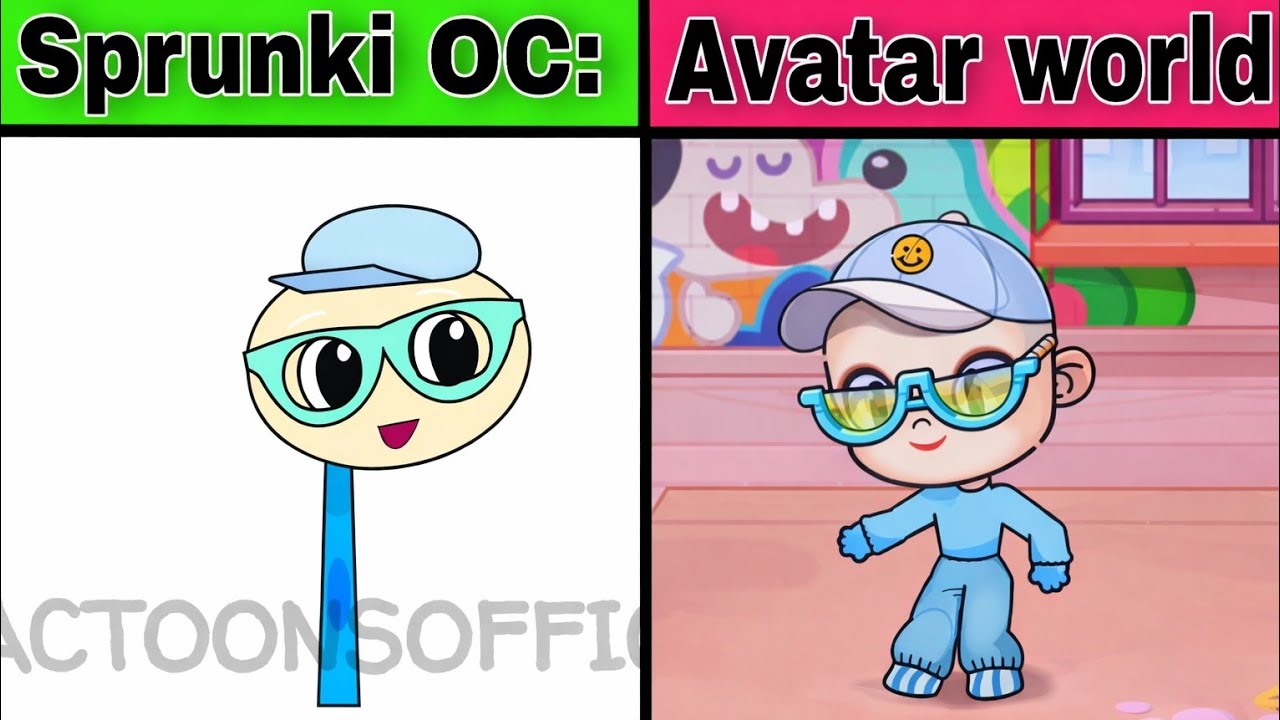 My Sprunki OC: Bindle Boogie (Wrongside Outimals) in Avatar World