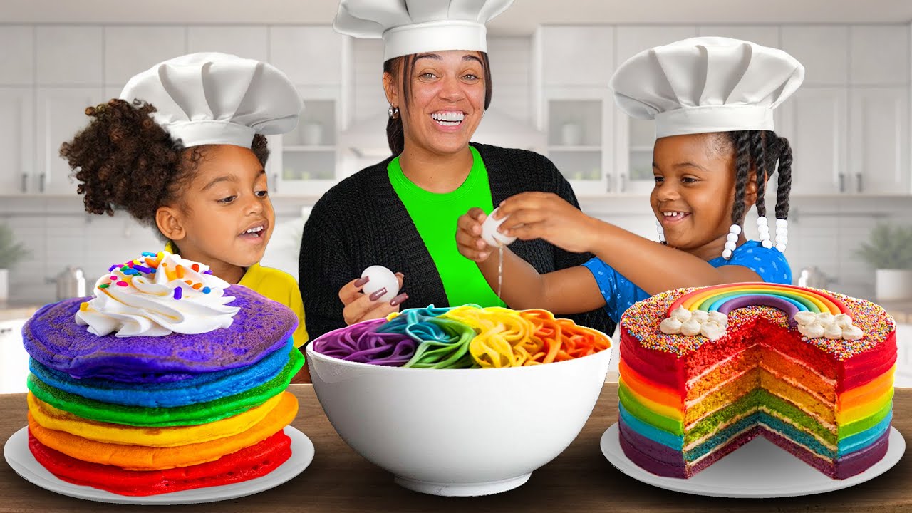 COOKING YUMMY FOODS WITH NOVA & AYLA!
