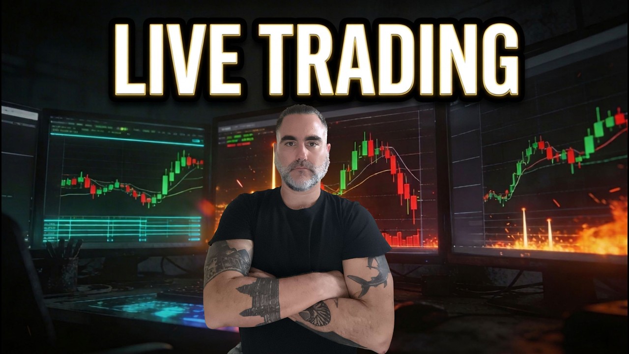 מסחר לייב בשוק ההון | ניתוח טכני | LIVE TRADING