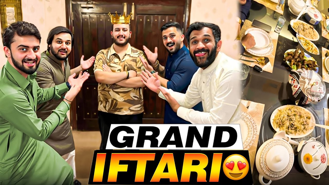 Grand Aftar At My Place 😍 Sab Big Brothers  Ko Invite Kar Lia😁
