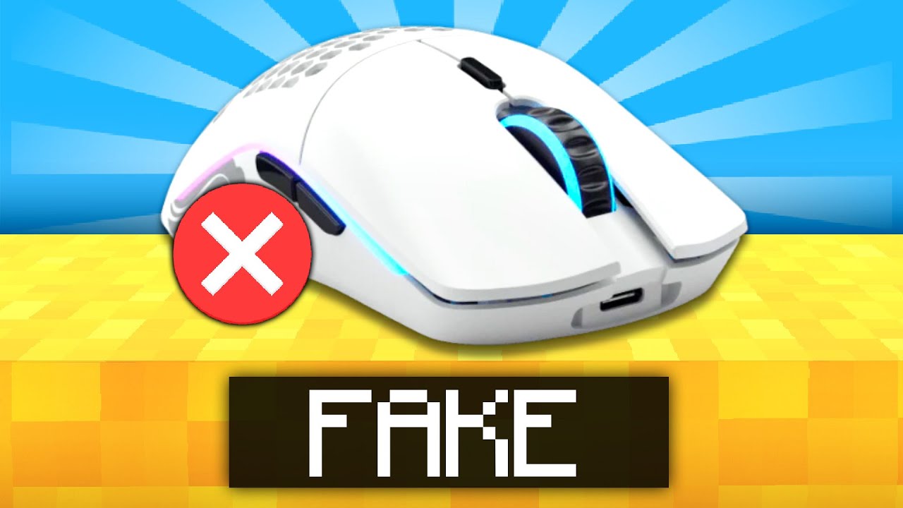 Bedwars With FAKE Gaming Mice!