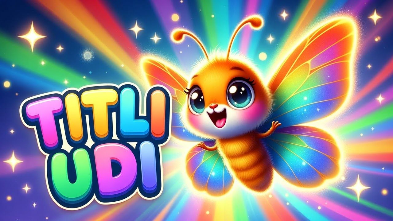 Titli Udi 🦋 | Hindi Kids Rhyme 🎵 | Funny Cartoon Song 😄 | Nanhi Study TV