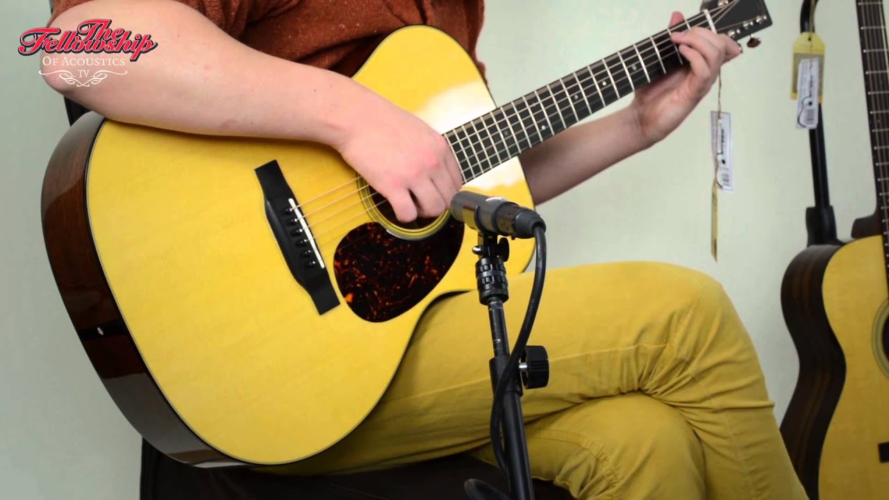 Martin 000-18 at The Fellowship of Acoustics