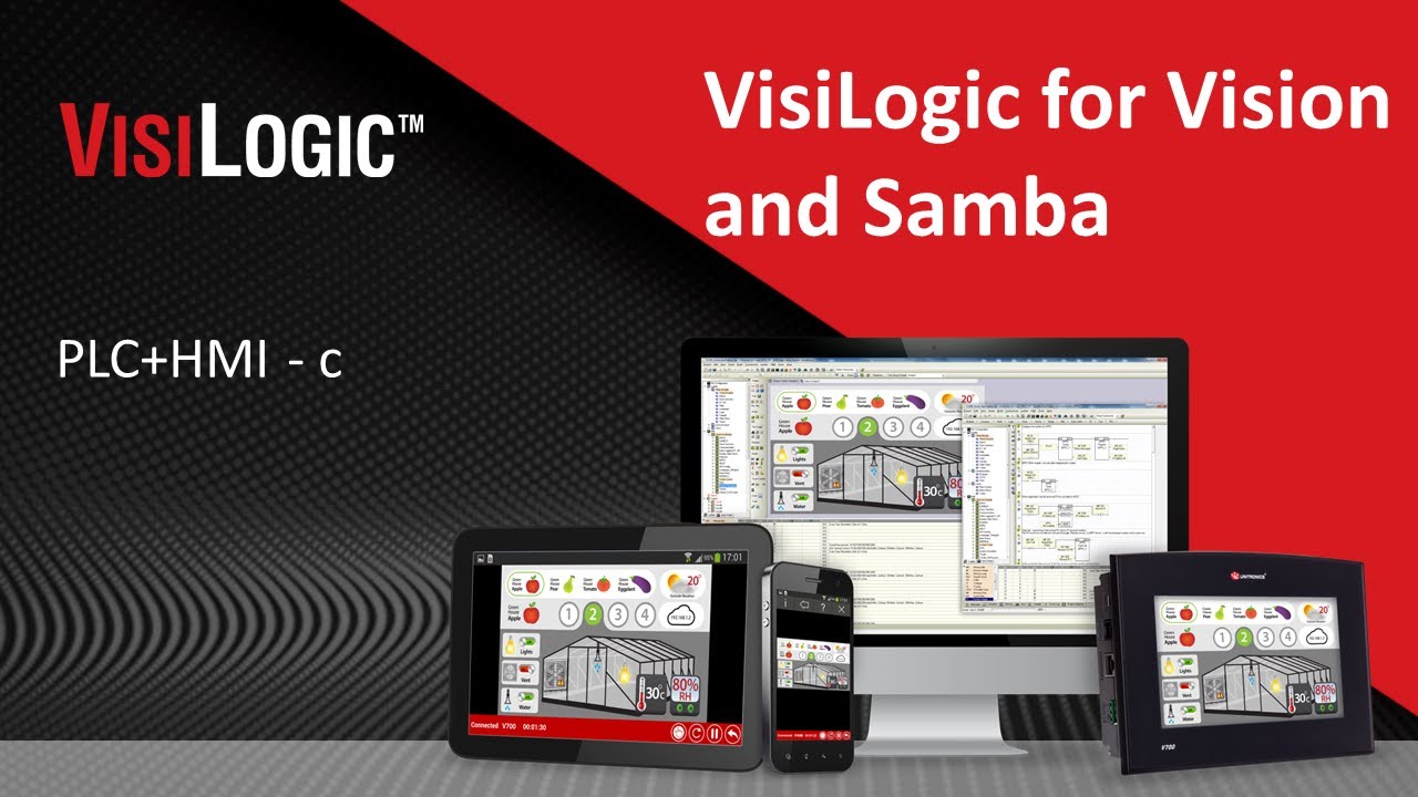 VisiLogic for Vision and Samba  PLC+HMI - c