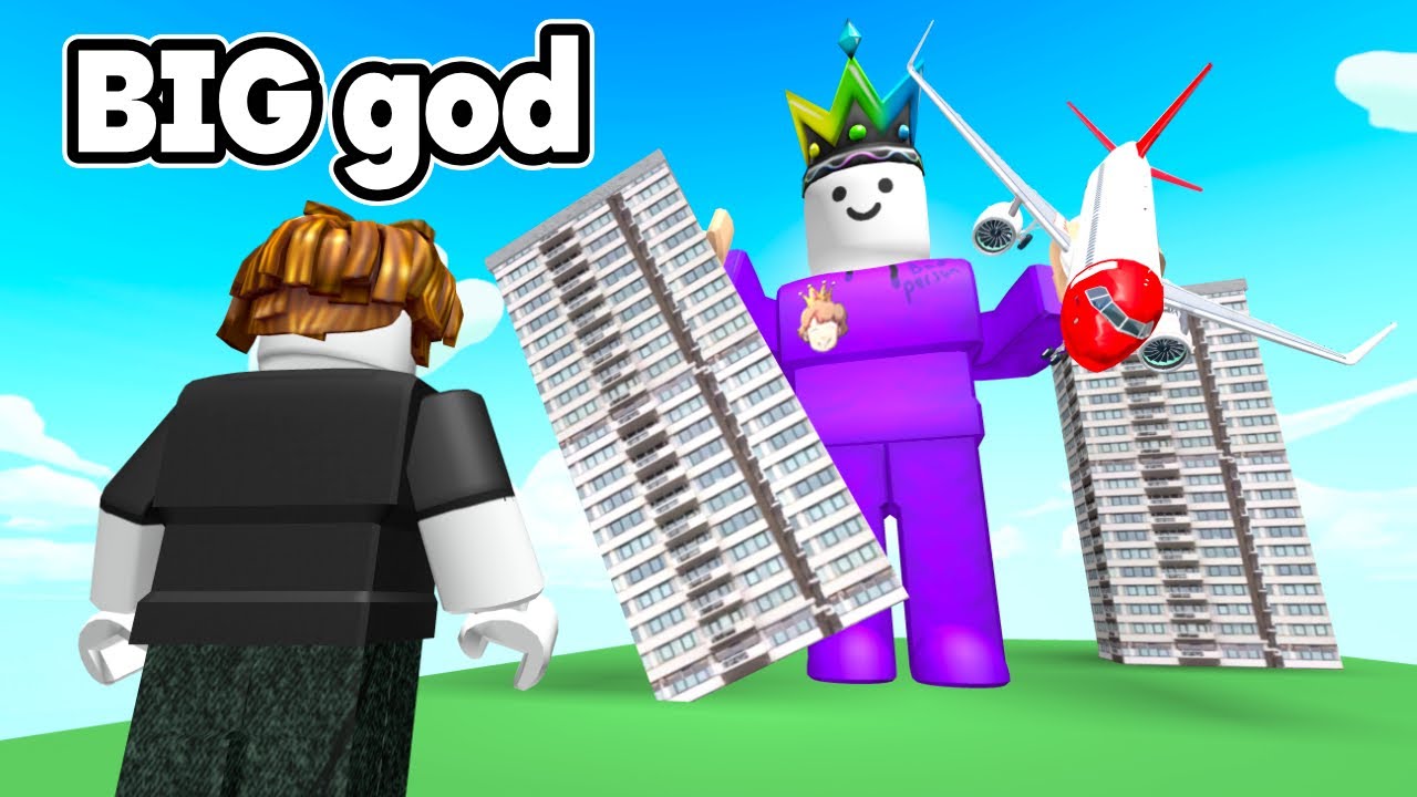 Roblox I Became a 169FT GOD And Destroyed the City