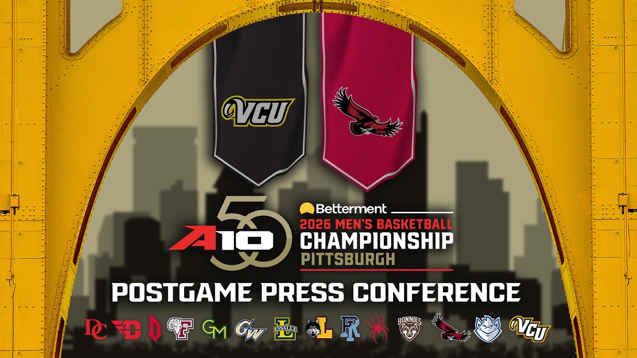 2026 #A10MBB Championship Game 12 Post Game - No. 2 VCU vs No. 3 Saint Joseph's