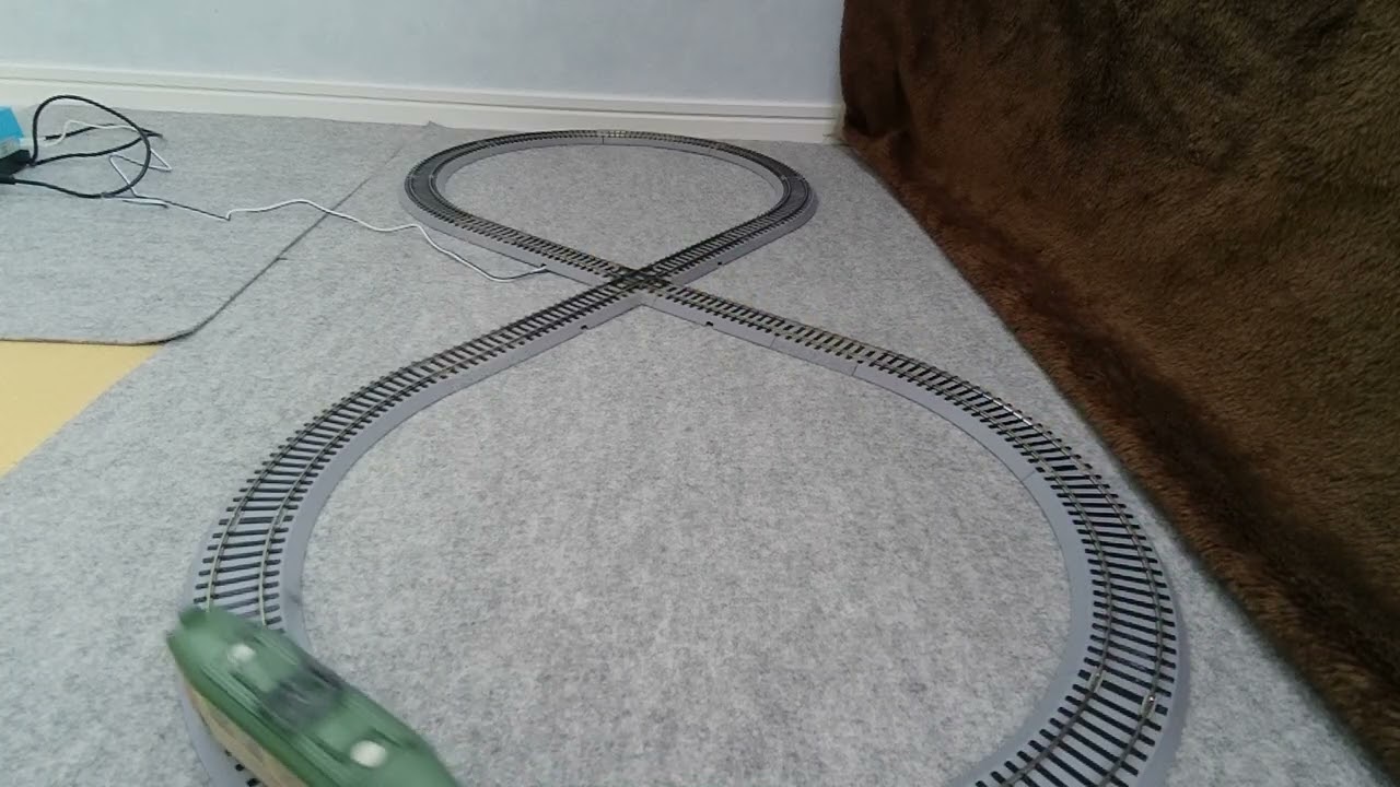 Hoscale 八の字レイアウト 広島電鉄200形ハノーバー電車【GoPro】part 7