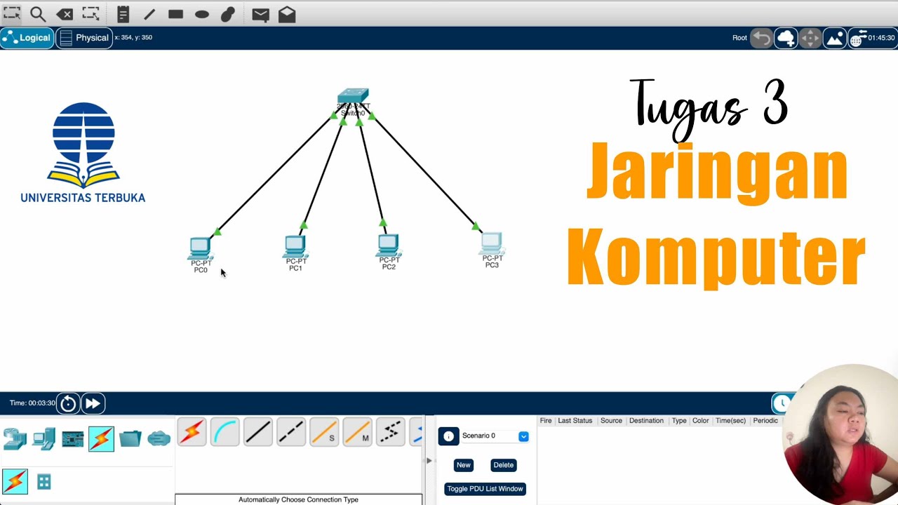 TUGAS 3 JARINGAN KOMPUTER | QISTHINA'S DIARY