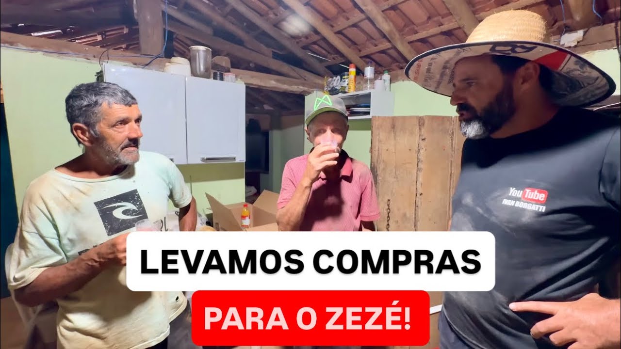 LEVAMOS COMPRAS PARA O ZEZÉ! 