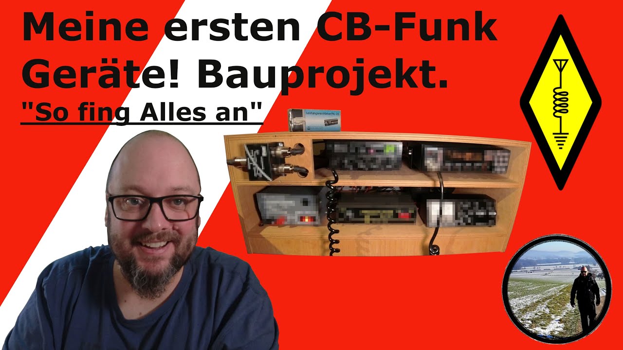 Meine ersten CB-Funk Geräte. Bauprojekt. Wie Alles begann. #cbfunk #oldbutgold #funk #cbfunk