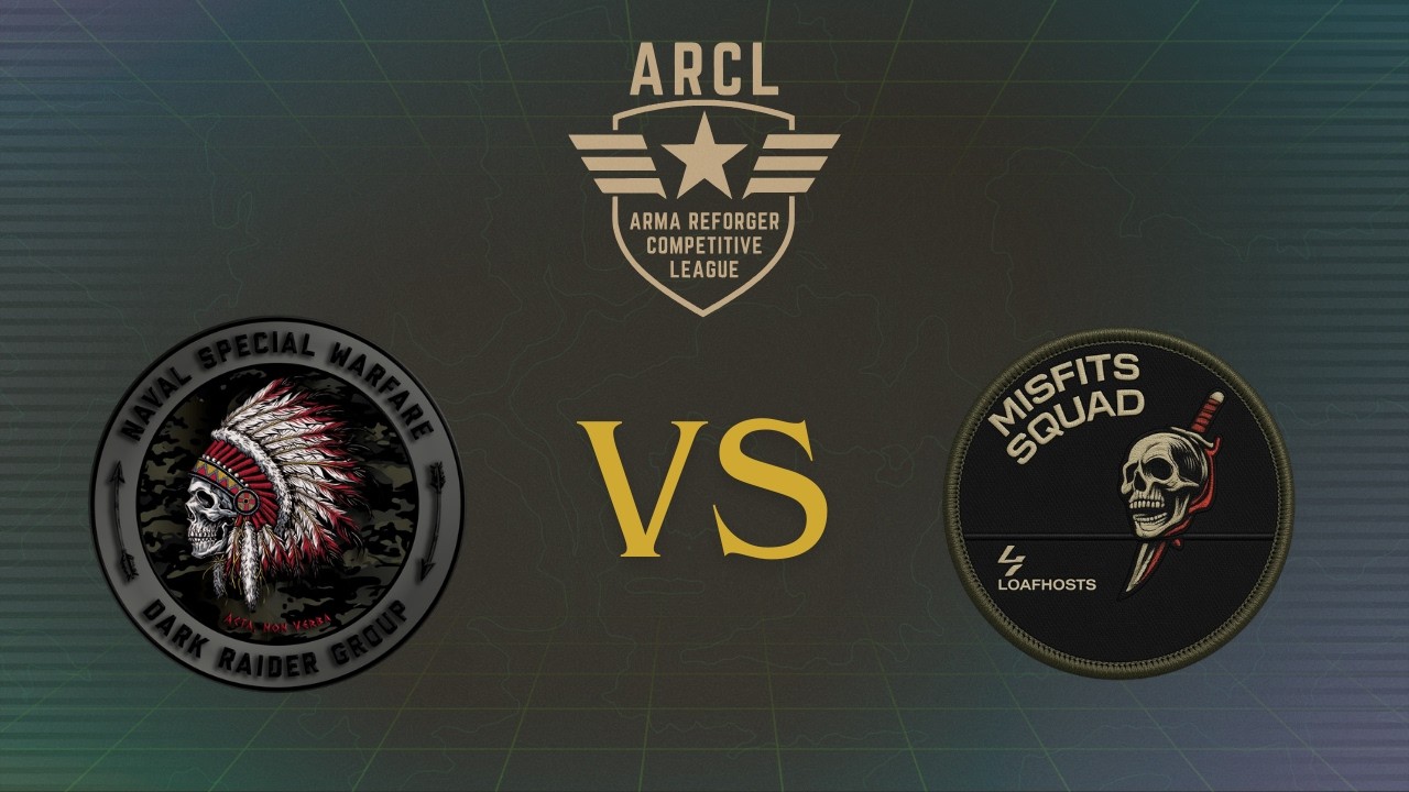 Arma Reforger Competitive League Live Stream DarkGru VS Misfits