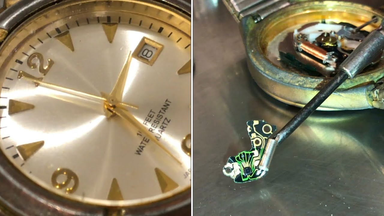 the HISTORY of the “quartz watch”  (in less than a minute)