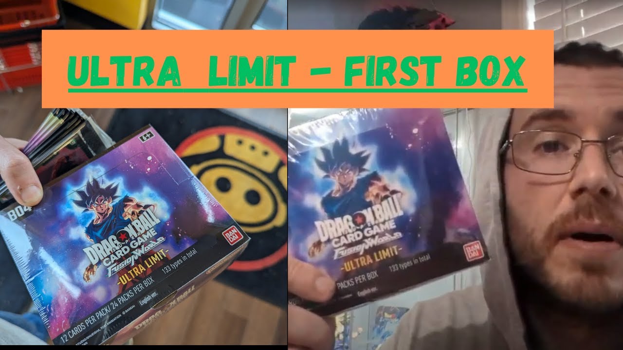 Ultra Limit unboxing!!! - first box - FB04 - Dragon Ball Super Fusion World