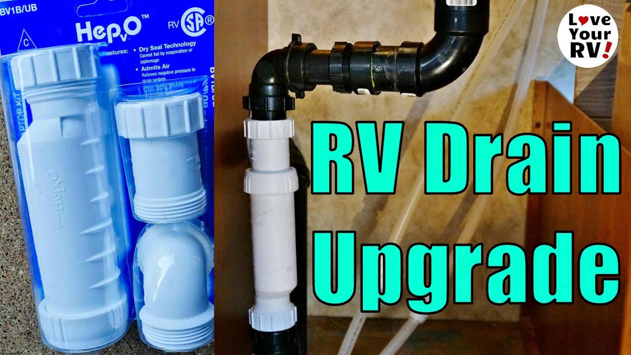 Upgrading My RV Kitchen Drain with a HepVo