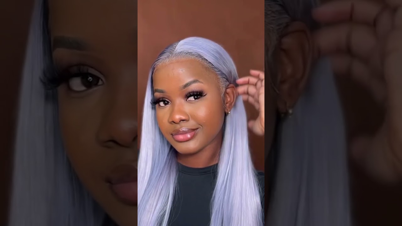 HEY.Slay this grey wig on hedy hair!