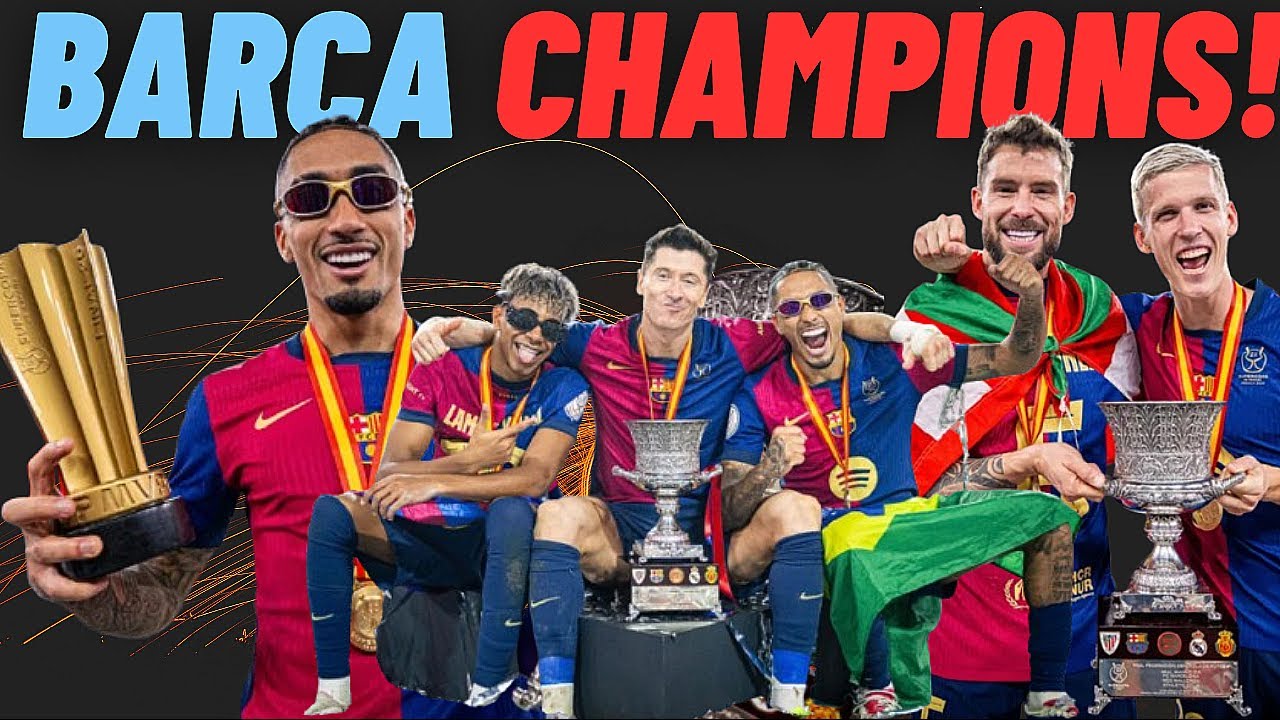 Barcelona Samsh 5 Goals in Super Cup Final vs Real Madrid 🔥 | Raphinha GOAT 🔥 | Tactical Review