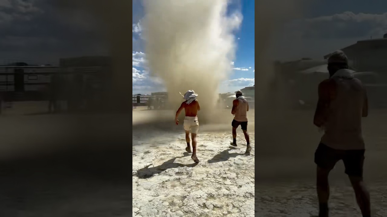 Today’s forecast in Burning Man: light nice breeze 🌪️ 